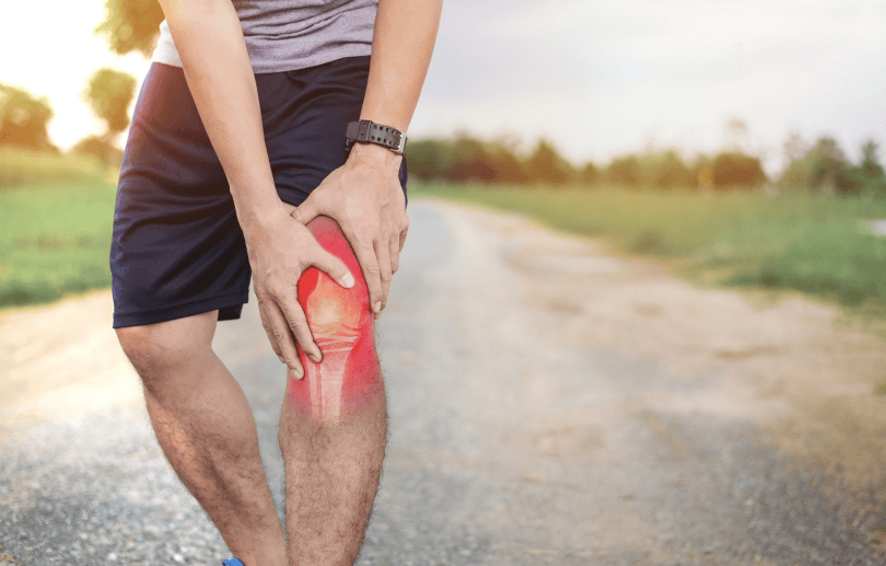 image showing knee pain needing physical therapy